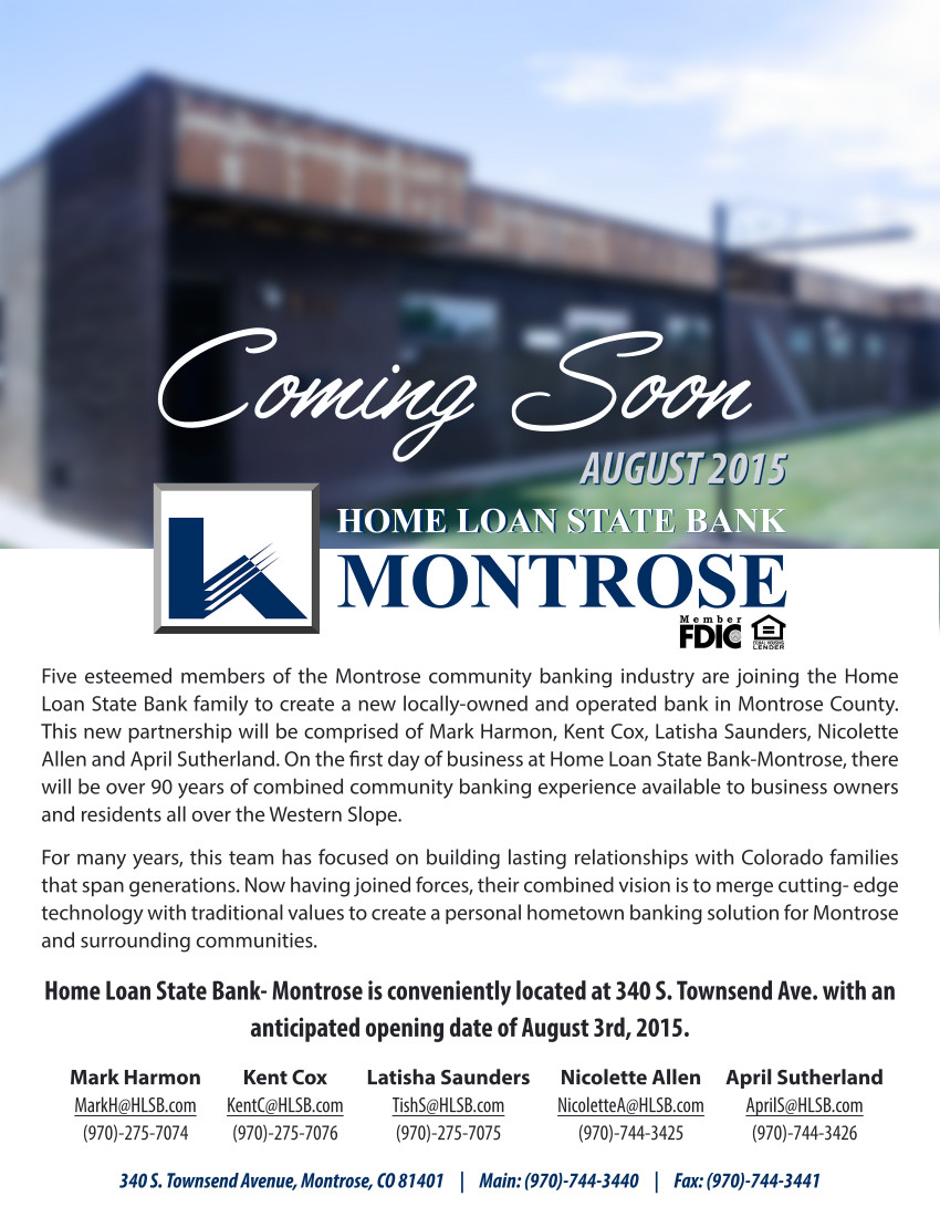 Montrose Branch Coming Soon