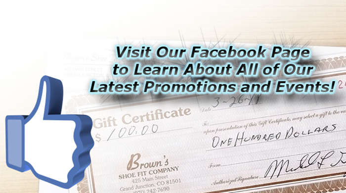 Visit our Facebook page to learn about all of our latest promotions and events